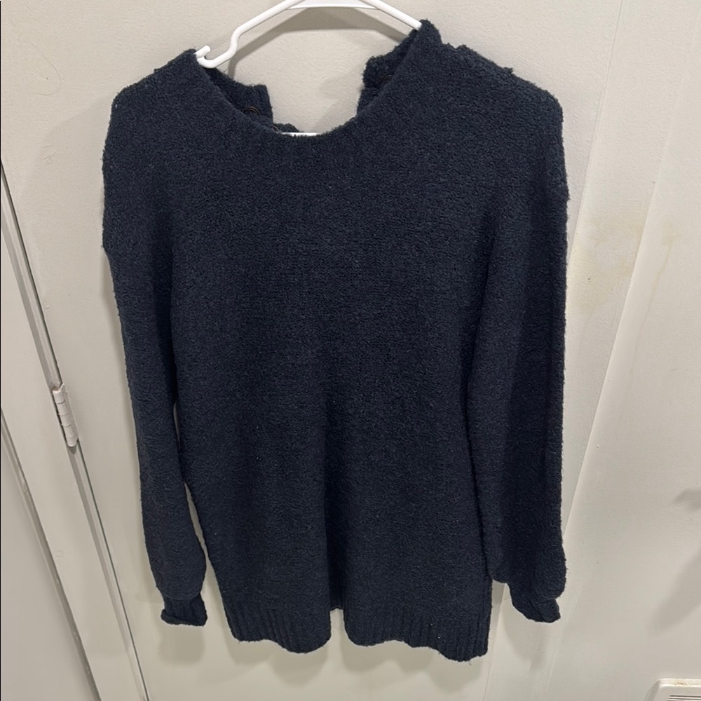 Cozy navy  Sweater dress